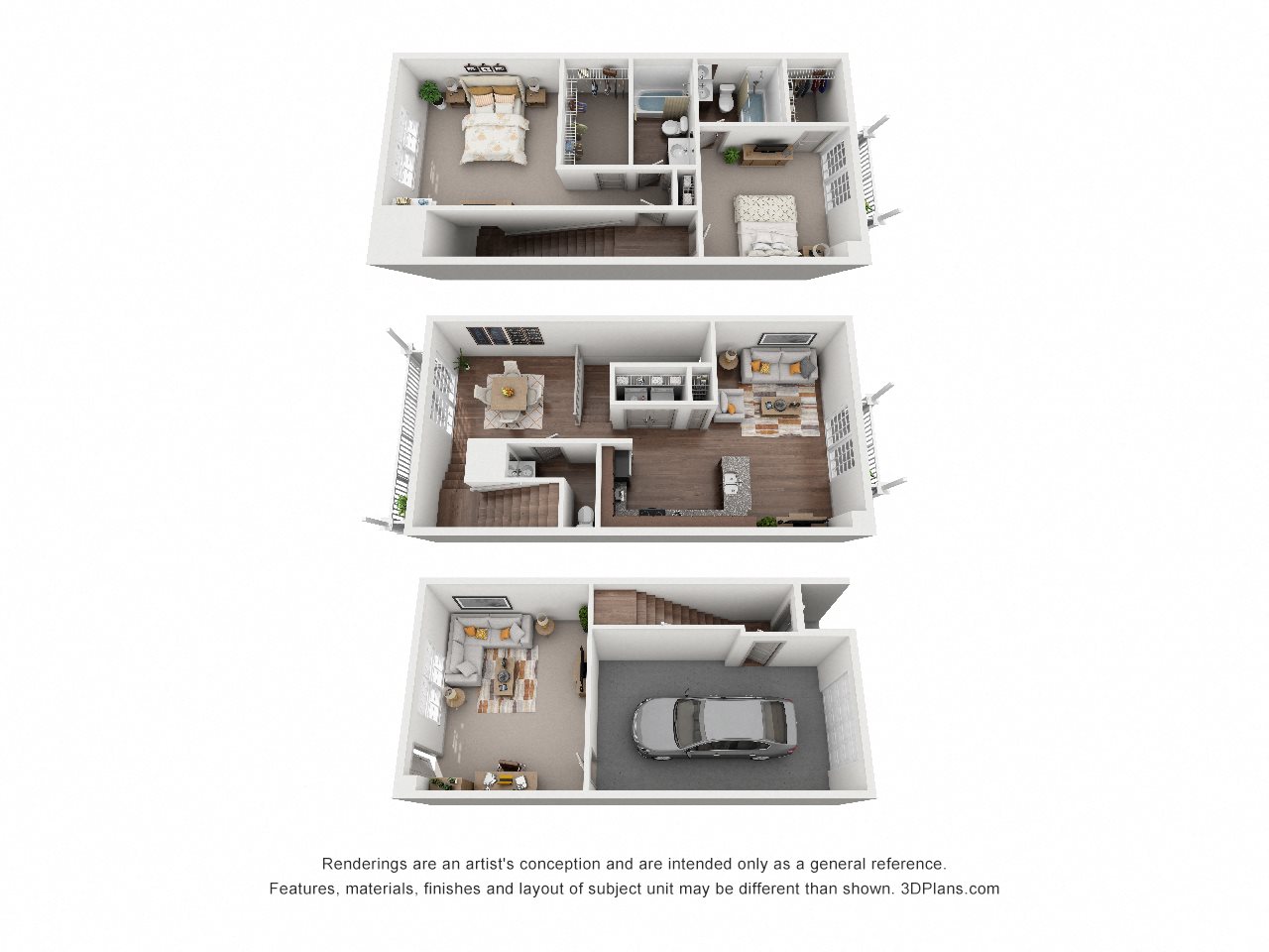B2 The Pompano Floor Plan 2
